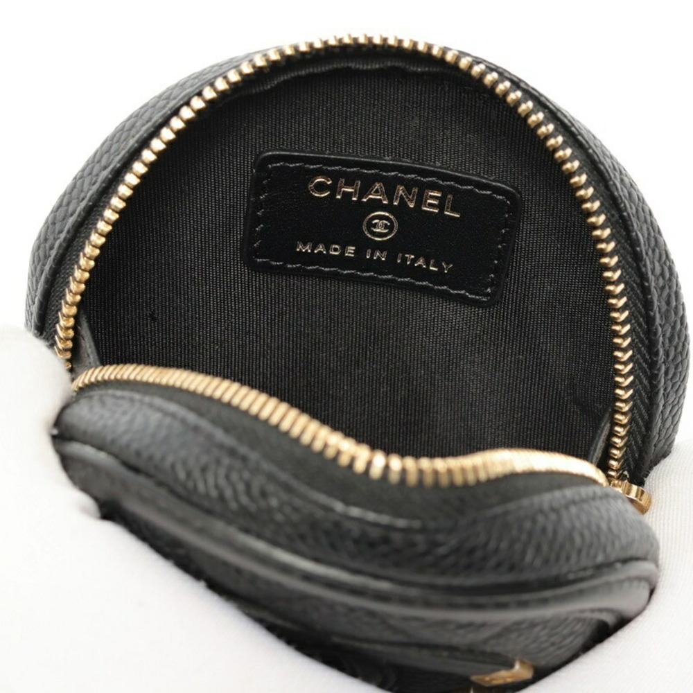 CHANEL Authentic Black Caviar Leather Wallet - Picture 5 of 6